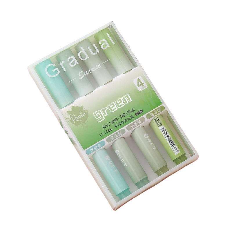 Pastel Gradient Highlighter Set