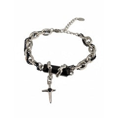 Black Diamond Star Bracelet